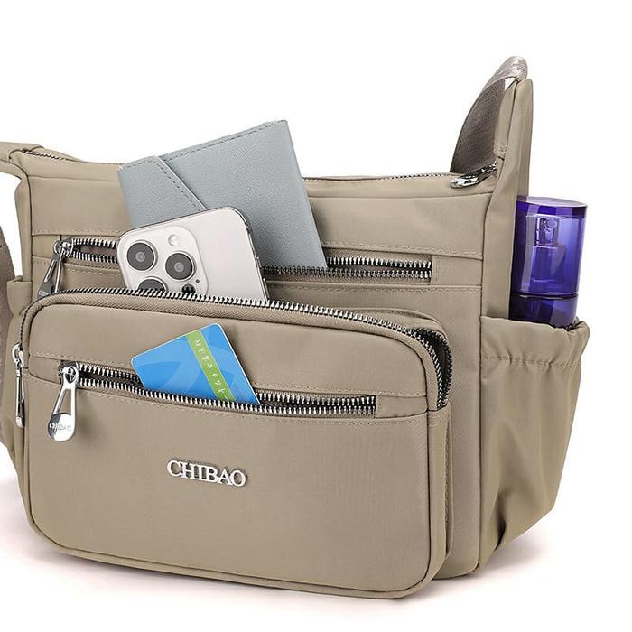 Sartorialele// Chibao - Tas Selempang Chibao 9109 Nilon Waterproof Tas Selempang Wanita Import Tas