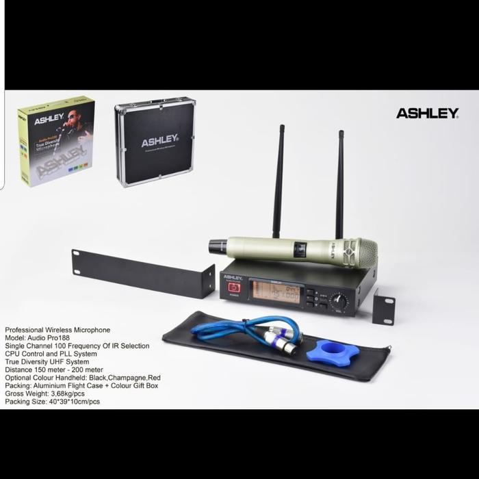 Mic Wireless Ashley Audio Pro188/Pro 188 Multi Channel