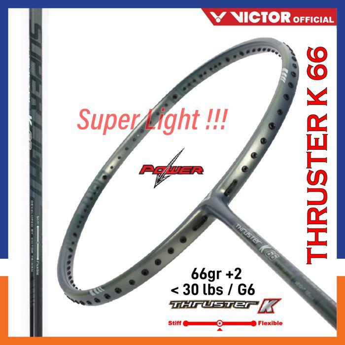 Raket Badminton VICTOR Thruster K 66 / TK-66 G / TK 66 G