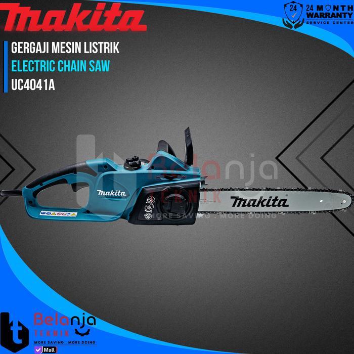 MAKITA ELEKTRIK CHAINSAW UC4041A MESIN GERGAJI KAYU LISTRIK 16 INCH