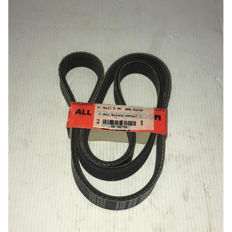 V- Belt 5 Pk 960 Bando Alt Soluna Manual -56756