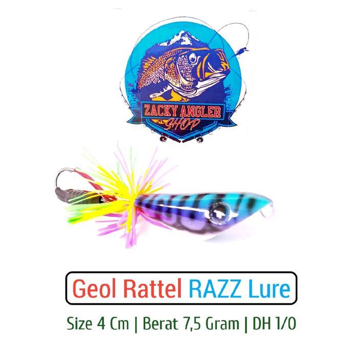 Geol Rattel Razz Lure 4 Cm Umpan Pancing Gabus