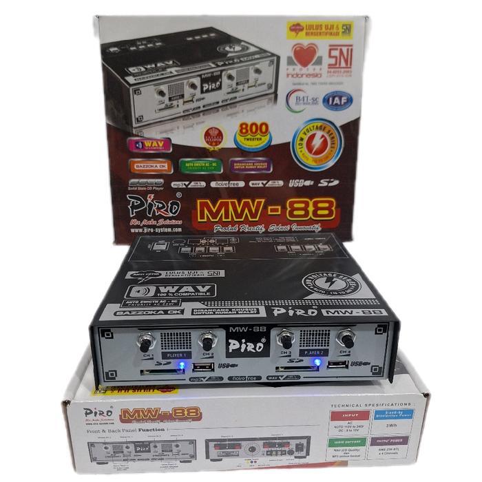 Ampli Walet MW 88 Anti Petir Amplifier Walet Piro MW 88 MW88