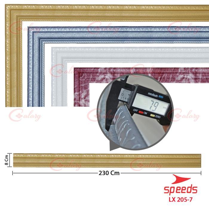 Wallpaper Dinding Walpaper Dinding Lis Foam Wall Sticker Foam PE 205-7