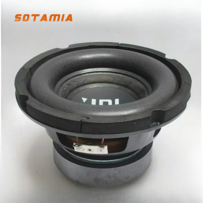 SOTAMIA 1Pcs 6.5 Inch Subwoofer 4 Ohm 200W Card Package Speaker Home Theater Smart Speaker Car