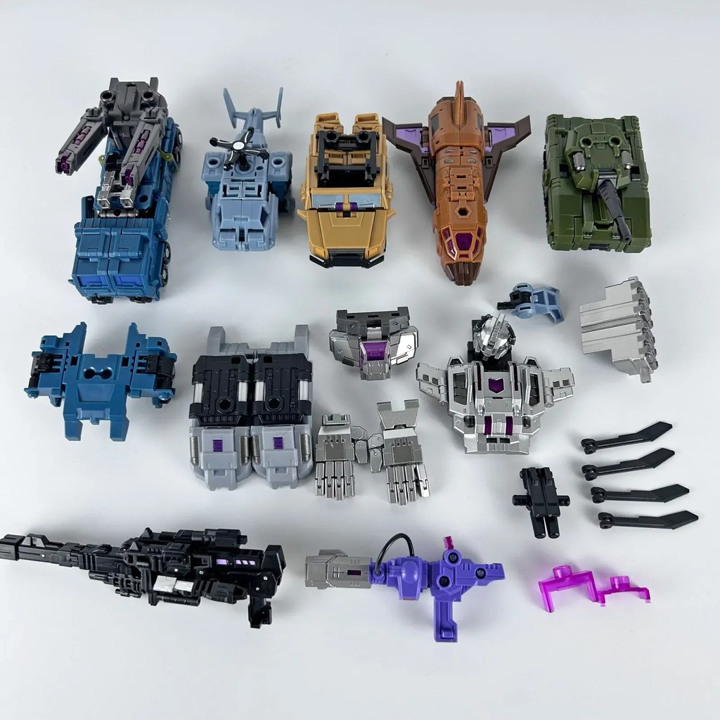PocketToys Transformation Bruticus 5 in 1 PT05 PT-05 Combo G1 Battle Titan 27cm Action Figure Toy