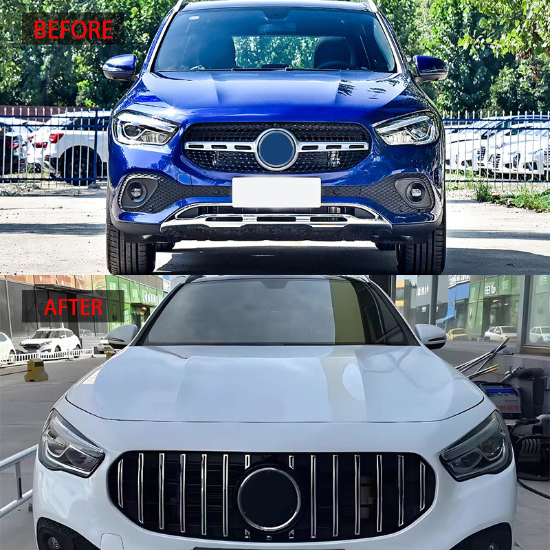 GLA H247 GT FRONT BUMPER GRILLE FOR MERCEDES BENZ GLA CLASS H247 AMG GLA35 GLA180 GLA200 GLA220