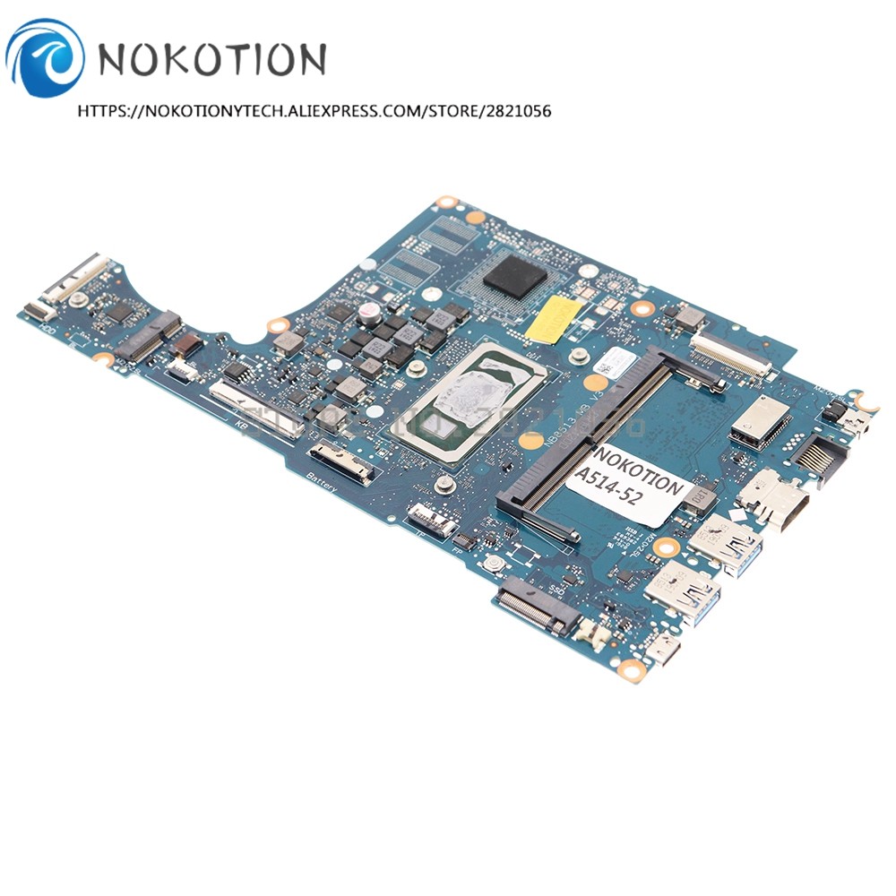 For ACER aspire A514-52 A514-52G A514-52K Laptop Motherboard NB8513 NB8513_MB_V3 NBHDQ11002 i3/i5/i7