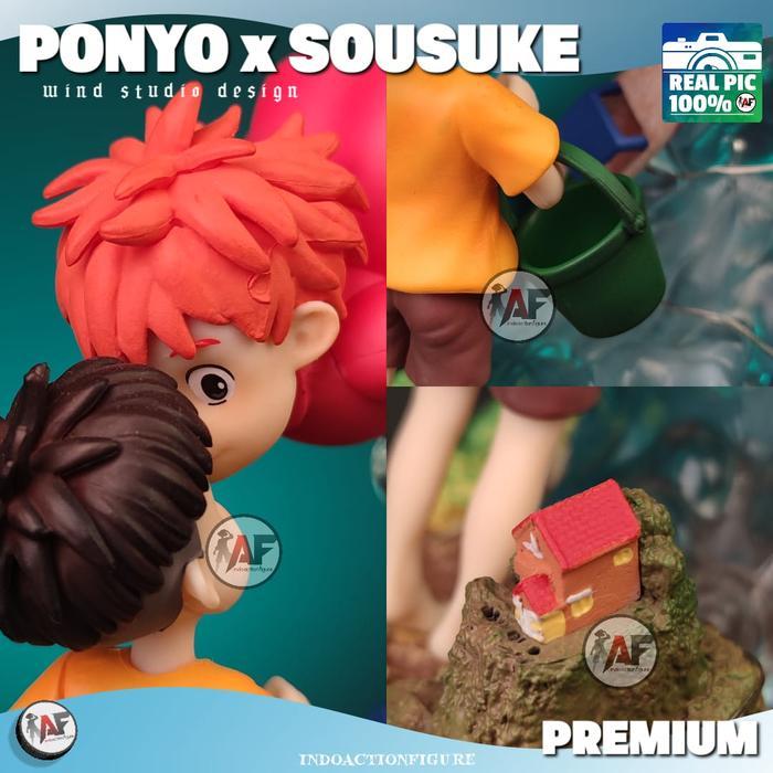 action figure PONYO SOUSUKE WIND STUDIO Ghibli studio recast