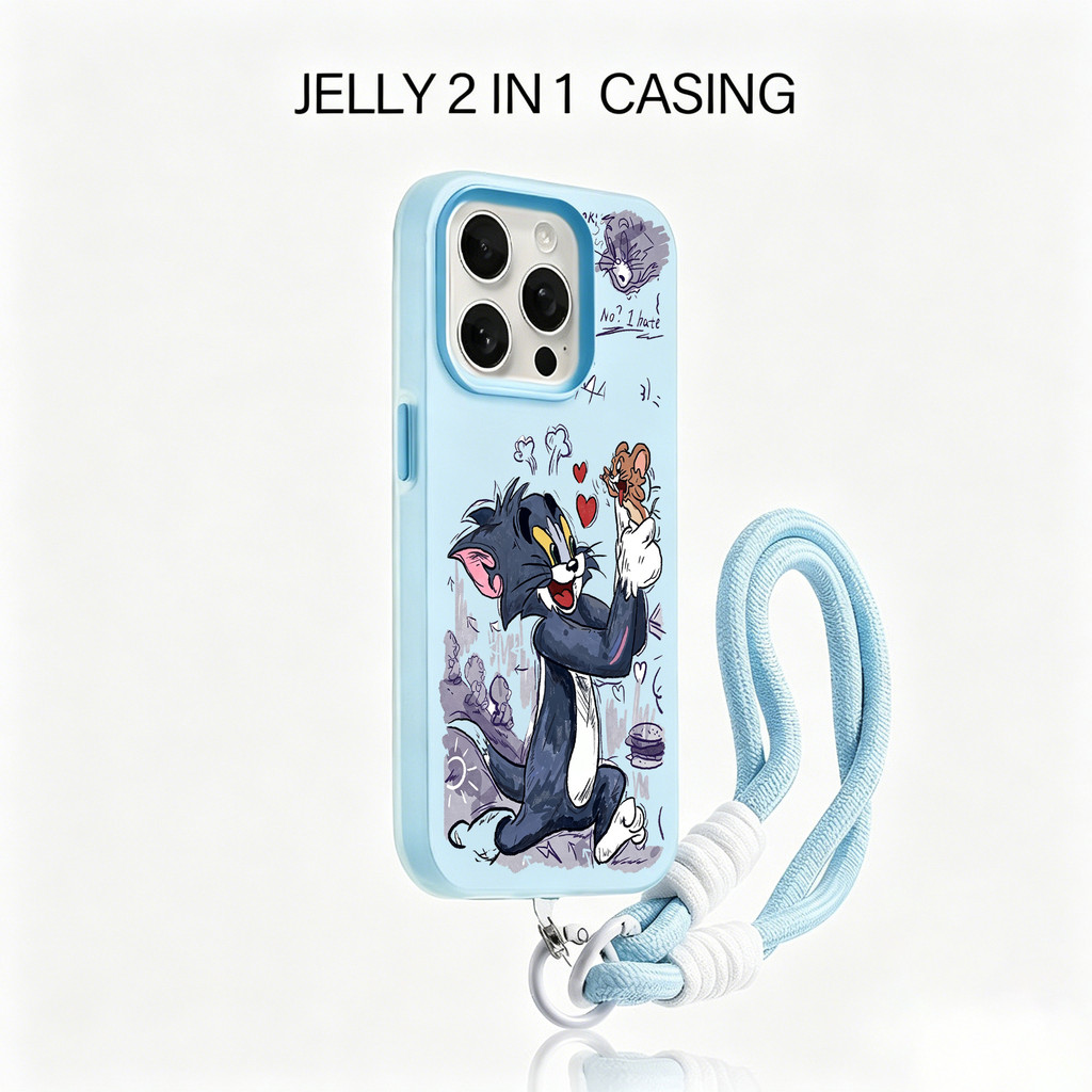 Tom And Jerry Anime Adorable Case Redmi 15C 15 Note 14 13 13C 13X 14C Case