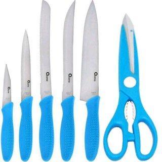 Pisau Dapur Oxone Ox-961 Pisau Dapur Set Oxone Stainless - Colorfull