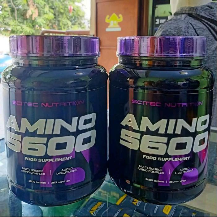 Ready Scitec Nutrition Amino 5600 1000 Tabs - Suplemen Otot Dengan Asam Amino Lengkap Dan Bcaa