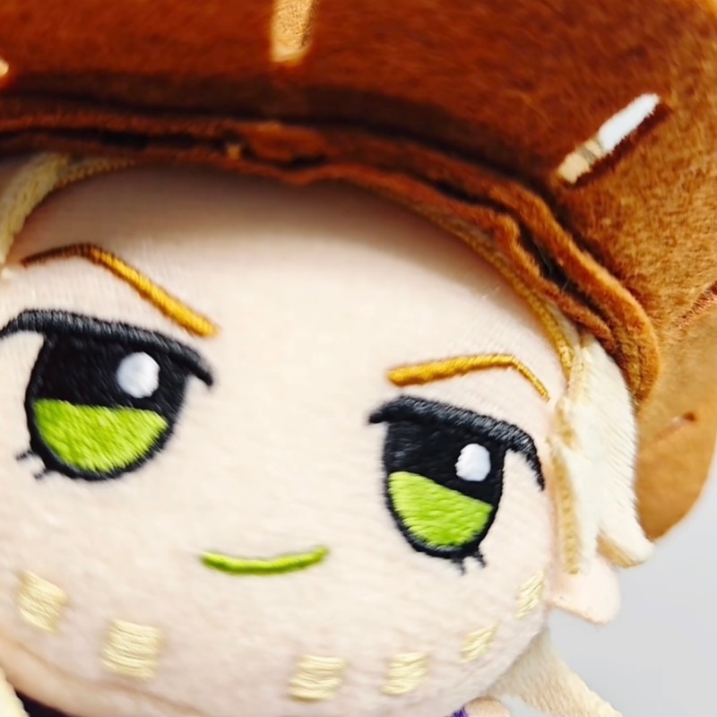 JOJO Bizarre Adventure Johnny Joestar Gyro Zeppeli 10cm Cotton Stuffed Plush Doll Steel Ball Run