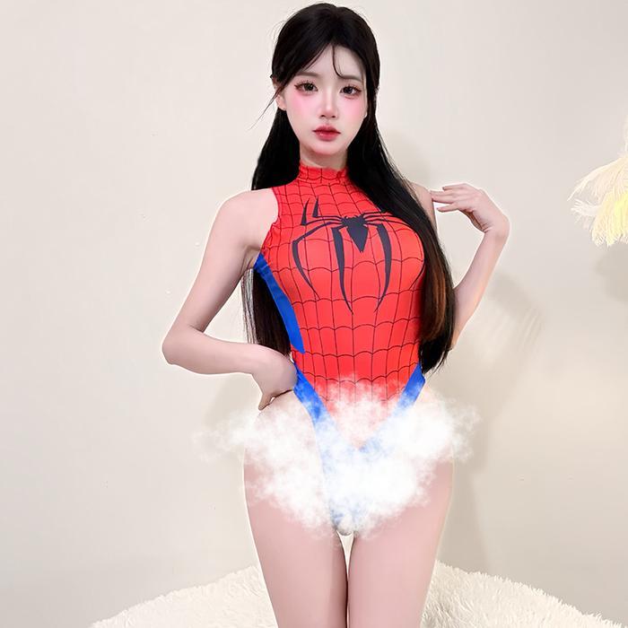 Terlaris [Pajama] Cosplay Wanita Spiderman Costume Superhero Erotis 1280 Best Quality