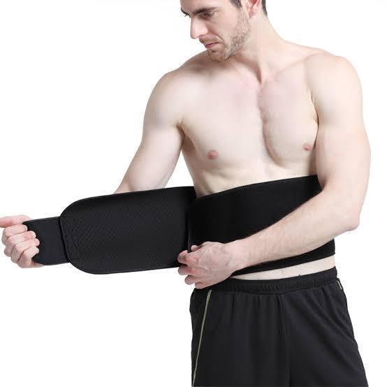 Sweet Sweat Waist Trimmer Original dengan Box - Sabuk Pelangsing Perut untuk Pria - Ukuran SWEET
