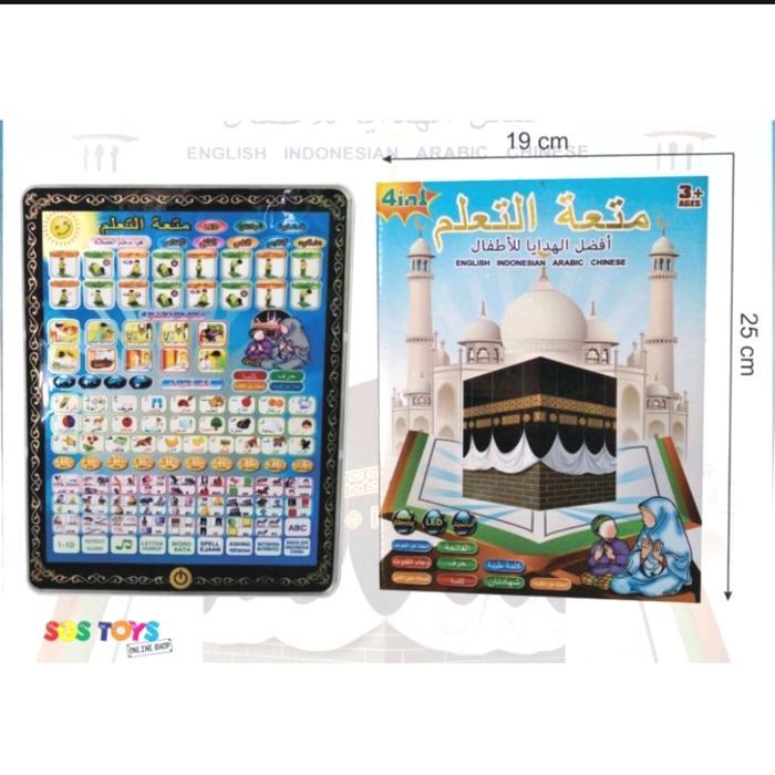 Mainan edukasi Ipad 4 bahasa / Mainan edukasi anak murah