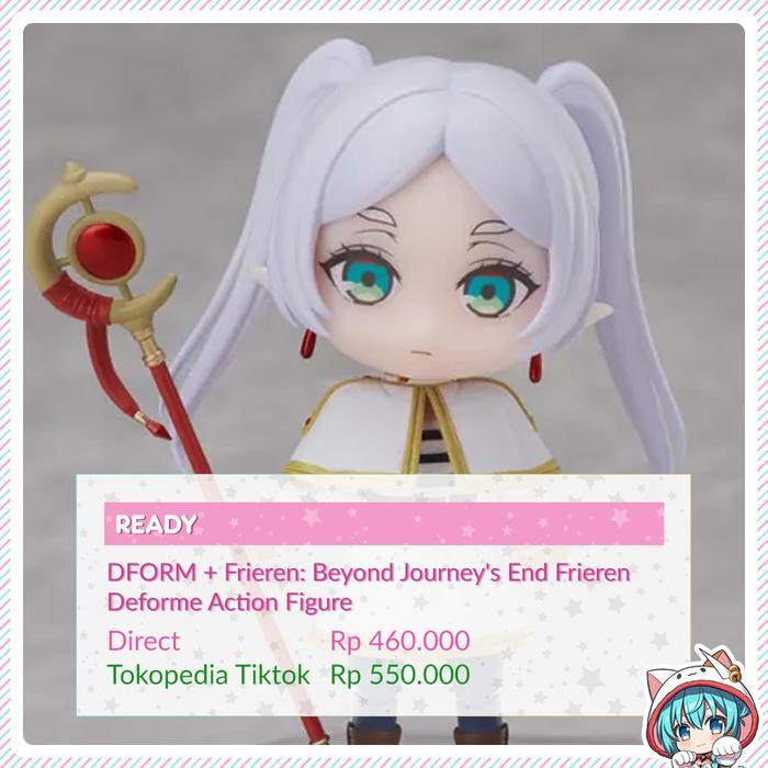 Ready DFORM + Frieren: Beyond Journey's End Frieren Deforme Action Figure