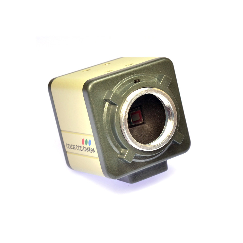 1200TVL BNC Digital Industrial Microscope Camera 100X Zoom C-mount