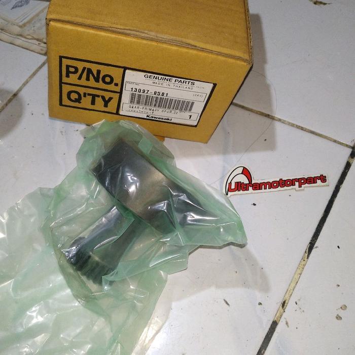GEAR PRIMERY SPUR 22T GIR PRIMER BALANCER UNTUK BAK KOPLING NOJIKAWA KSR PRO Z125 ORIGINAL OK.