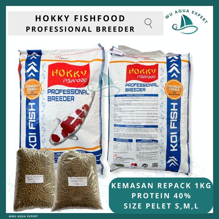 HOKKY PROFESSIONAL BREEDER JAPFA PELET IKAN HIAS PAKAN KOI S, M, L