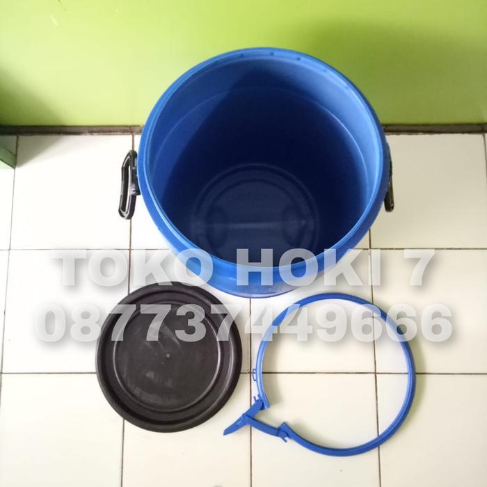 Drum/Drum Plastik/Tong Plastik/Tempat Sampah/Tong Hdpe 50 L Tebal Tbk