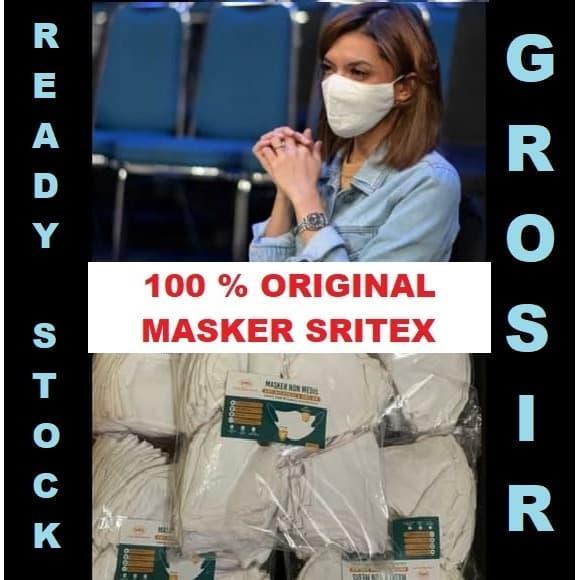 MASKER KAIN 2 PLY ANTI MICROBA BAKTERI AIR BISA CUCI ULANG SEJENIS N95