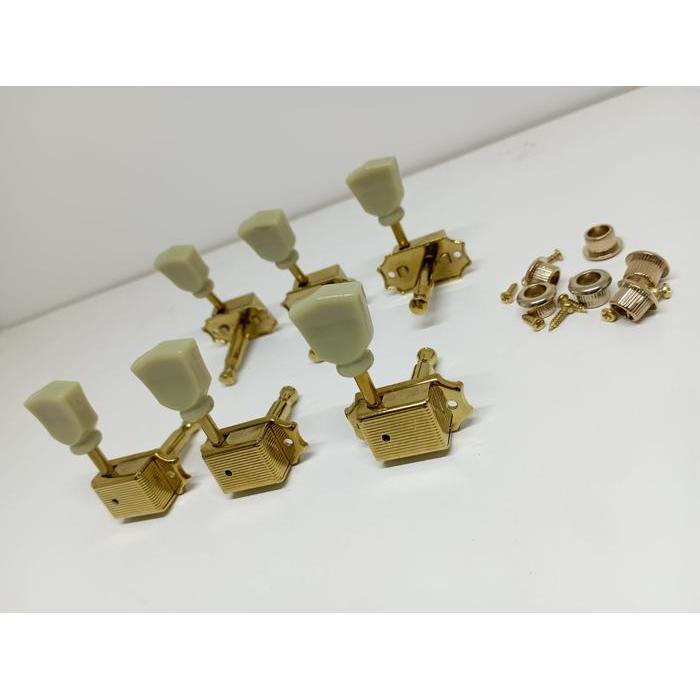 DRYER GITAR TUNING MACHINE GIBSON LES PAUL 3ON3 MODEL KLUSON GOLD G591