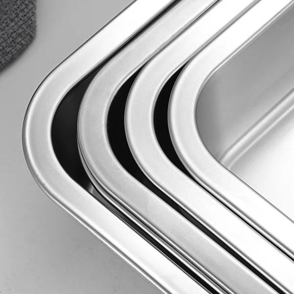 Nampan FD 40x30x7 / Loyang Baki Tray Stainless Steel