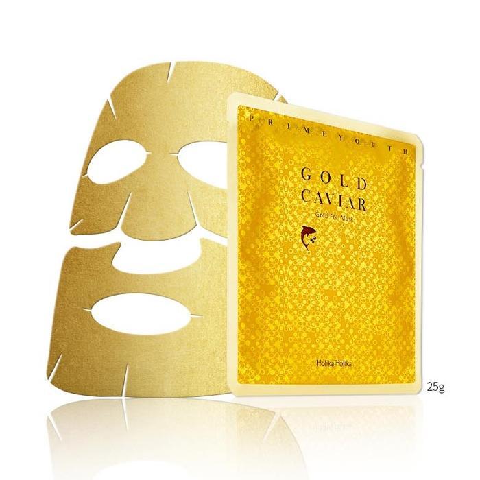 Holika Holika Prime Youth Gold Caviar Gold Foil Mask
