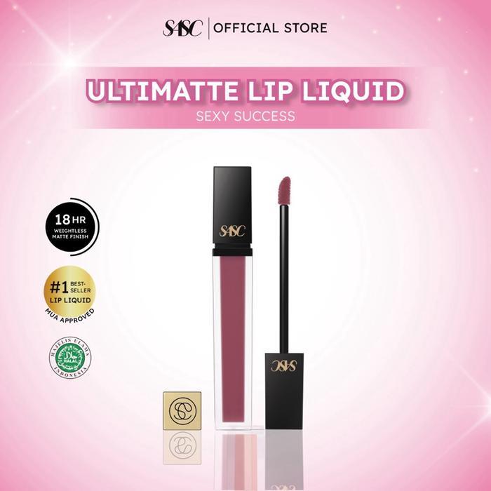 Sasc Ultimatte Lip Liquid Long-Lasting Hydrating Matte Lipcream Waterproof Lipstick Long Lasting