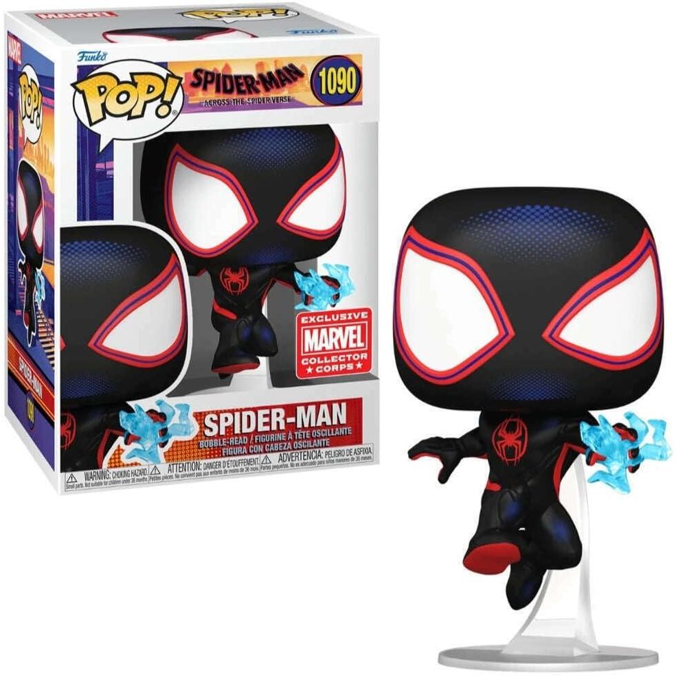FUNKO POP FIGURE Spider-Man Across The Spider-Verse Marvel Collector Corps Exclusive Spider-Man #109