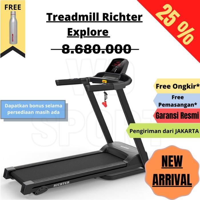 Treadmill RICHTER EXPLORE Walking Pad Lari Treatmill - GARANSI KETTLER