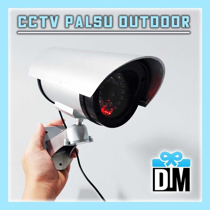 Cctv Palsu Kamera Dummy Outdoor Mainan Bohongan Seperti Nyata