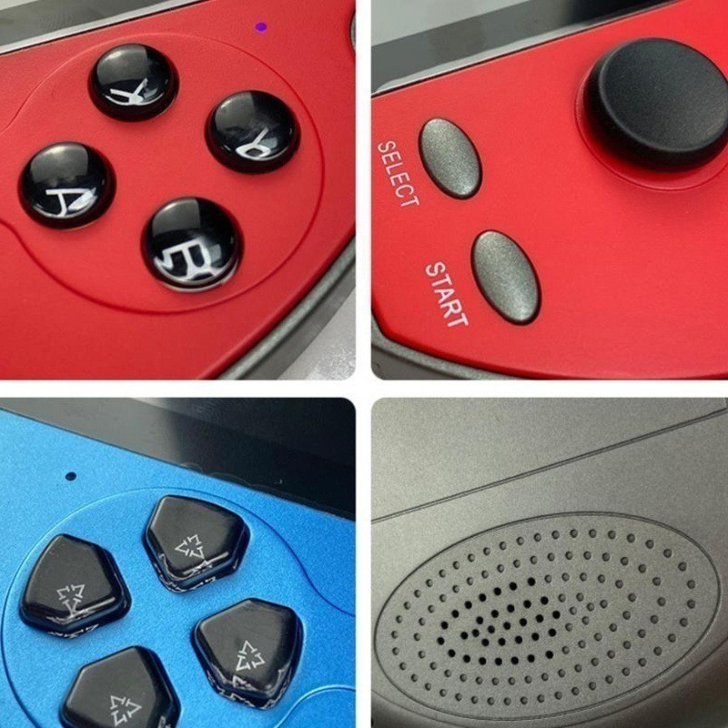 X12Plus Dual Joystick Game Console 7-inch High-definition Large-screen PSP Handheld Game Console 16G