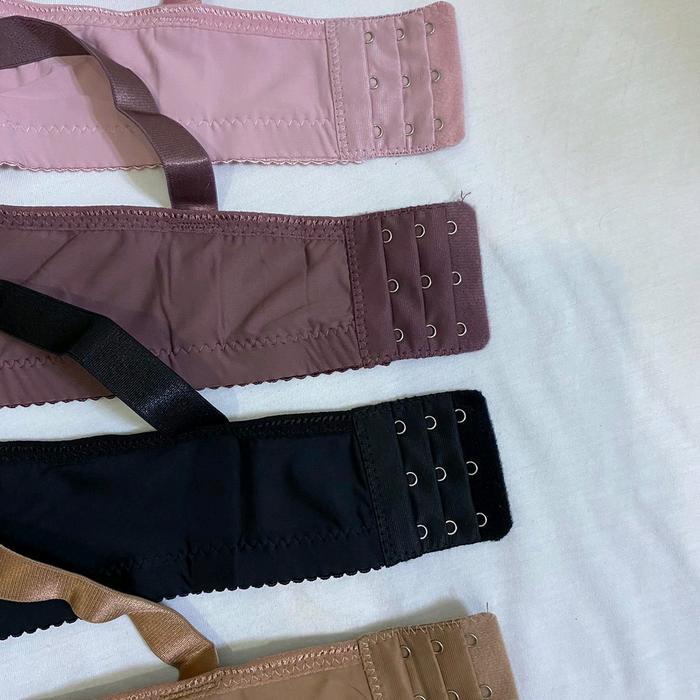 Bra Lingcao B5 Bh Busa Cup B Nyaman Tanpa Kawat Bra Wanita Lingcao Orinal Kait 3 Cup besar 3pcs/6pcs