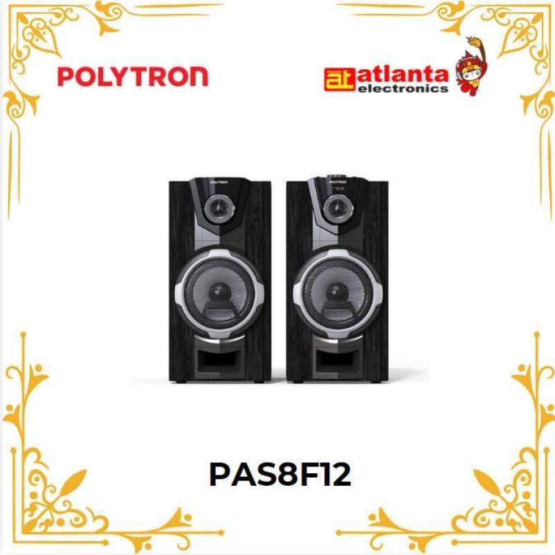 SPEAKER AKTIF POLYTRON PAS8F12 PAS 8F12 SPEAKER BLUETOOTH
