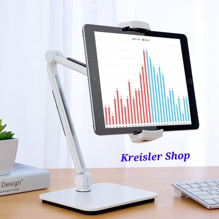 Tablet Holder Ipad stand / Stand Jepit tinggi stand ipad stand besi