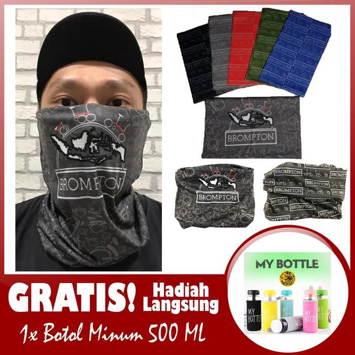 Brompton Buff Masker Sepeda Lipat Brompton