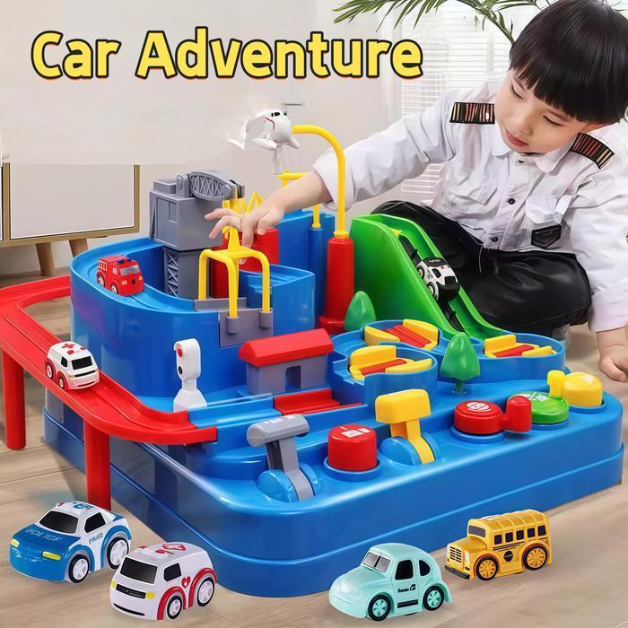 Vixplorn Mainan Adventure Car Car Adventure Brain Game Mainan Edukasi Anak Car Adventure Track