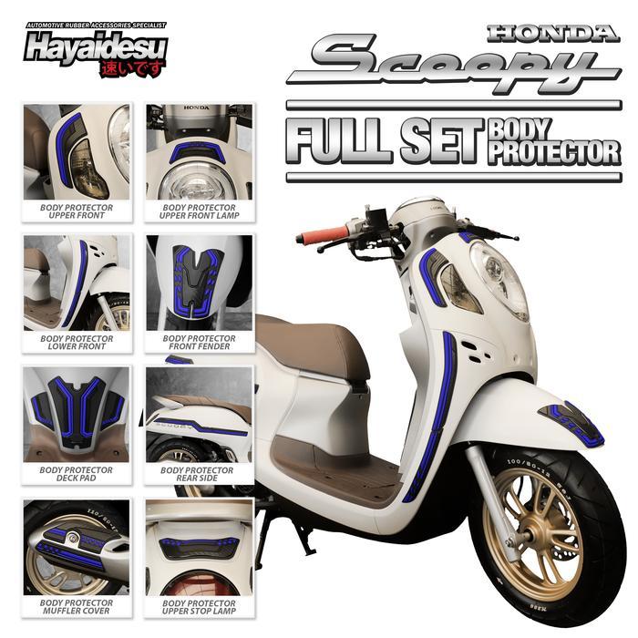 Hayaidesu Body Protector New Scoopy 2021-2024 Full Set Cover *