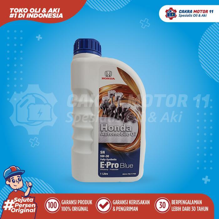 NEW PRODUK HONDA E-PRO BLUE 5W30 1LT THANKYOU & HAPPY SHOPPING :)