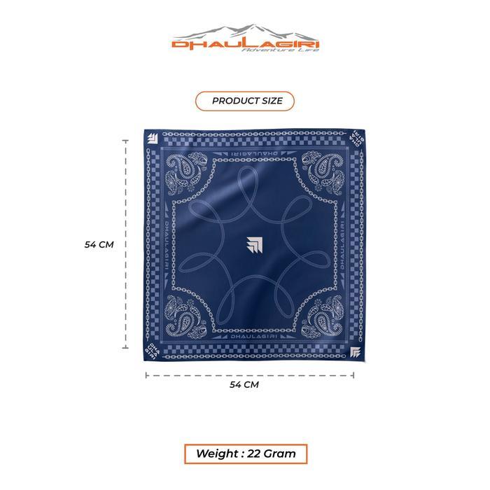 Premium Dhaulagiri - Slayer Bandana - Bandana Slayer - Scarf Ikat Kepala, Masker Multifungsi Outdoor