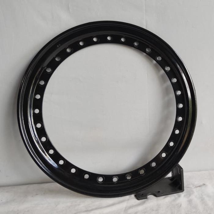 Ring Velg Beadlock Besi Ring 15 Hitam ( Ring Pelak Steel R 15 Hitam ) ( Ring Beadlock 15 Black )