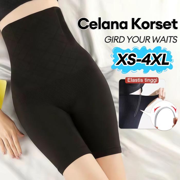 Korset celana jumbo Celana korset premium High waist Body Shaper Pants Korset Pelangsing 612 *