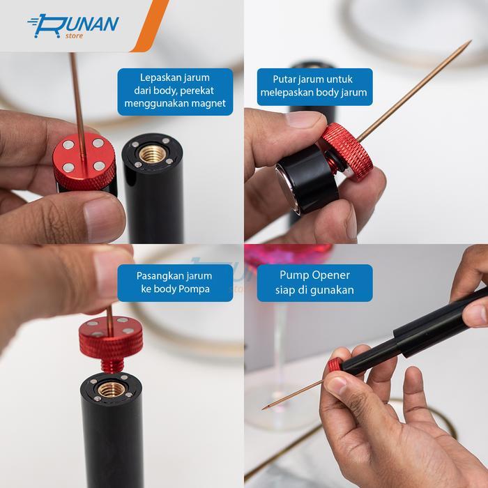 Cork Opener - Alat Pembuka Botol Wine - Pompa Cork Wine Opener Pump