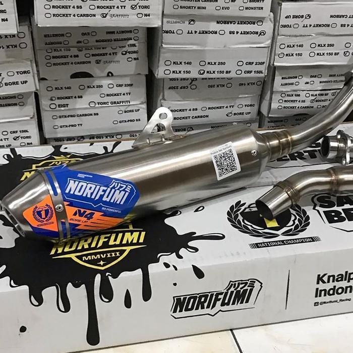 Knalpot Norifumi N4 CRF 150 bore up