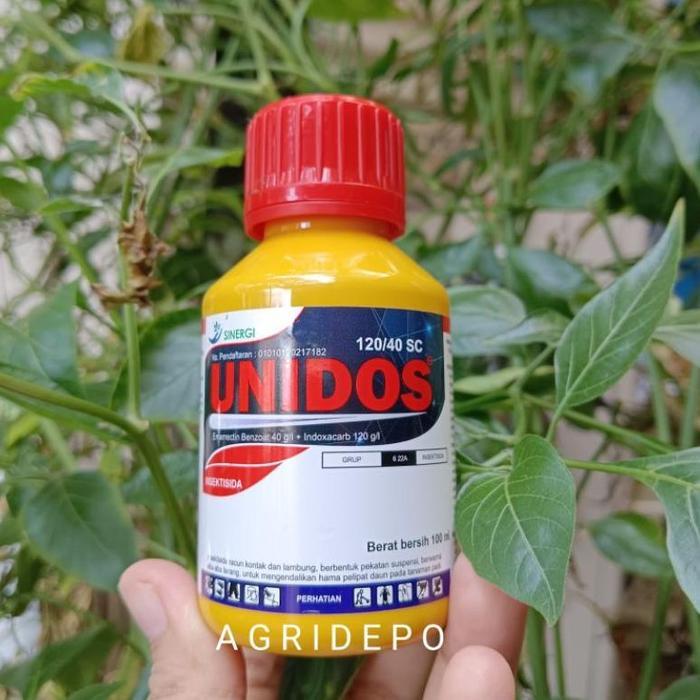 sarisa_shopp UNIDOS 120/40 SC 100ML Insektisida Membasmi Hama Ulat dengan 2 Bahan Aktif
