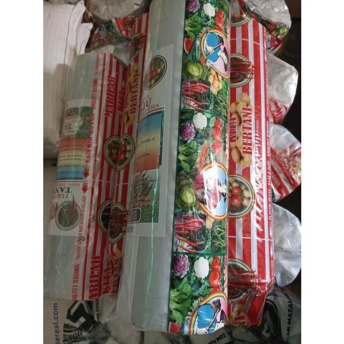 PLASTIK MULSA HITAM PERAK TANI MAJU 60/120 CM 530 METER