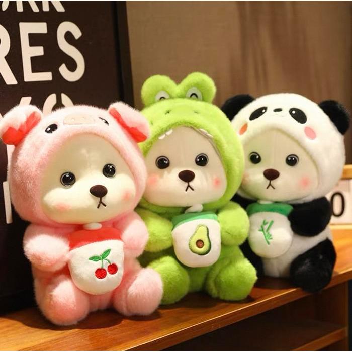 Mainan Boneka Karakter buah Bear Viral Kado Ulang Tahun Pacar Mainan Anak Gemoy Lembut