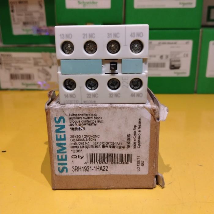Siemens 3Rh1921-1Ha22 Auxiliary Siemens 2No+2Nc Auxiliary Contactor Forsale